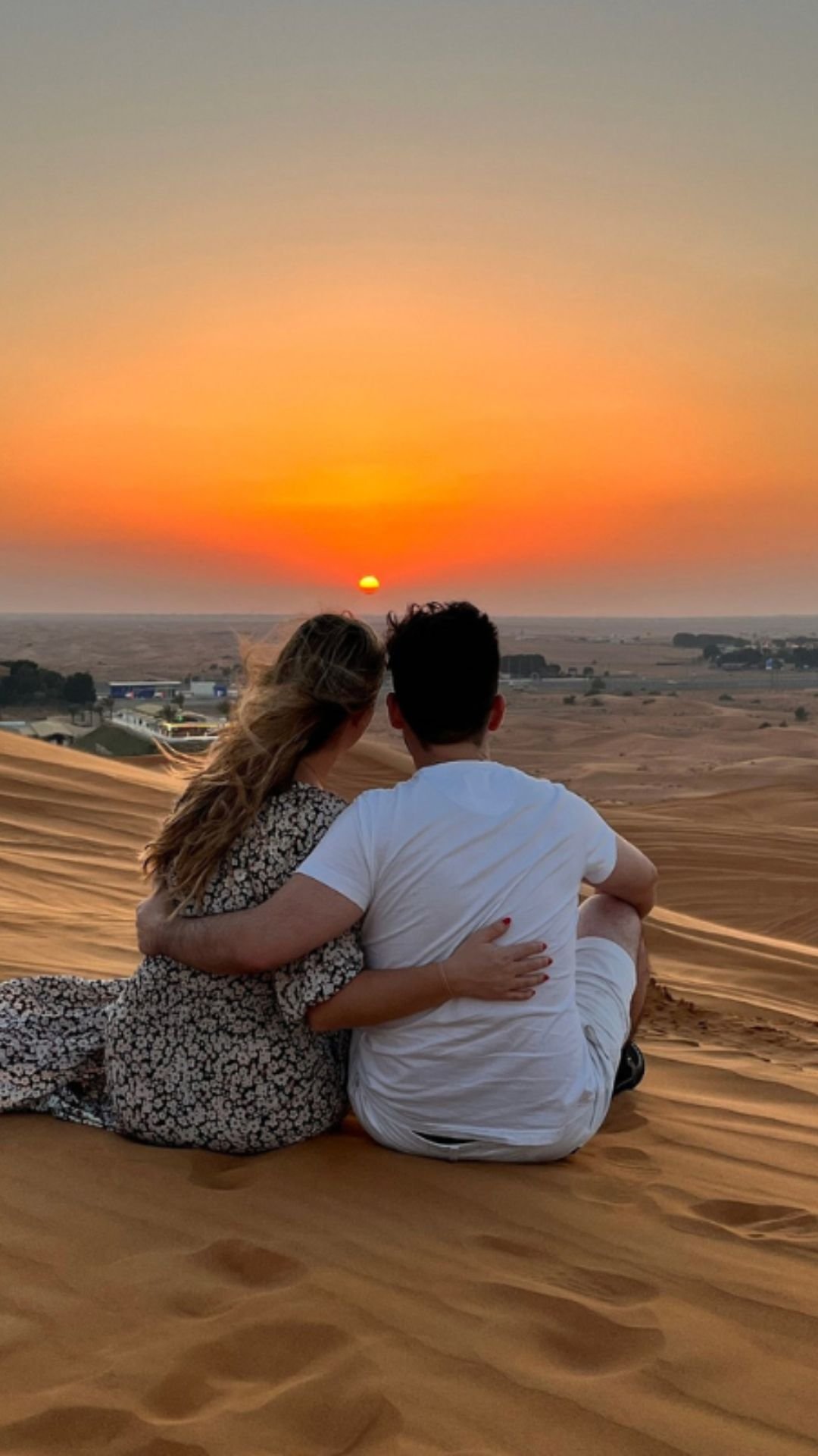 Dune bashing on the red dunes during a Red Dunes Desert Safari Dubai tour