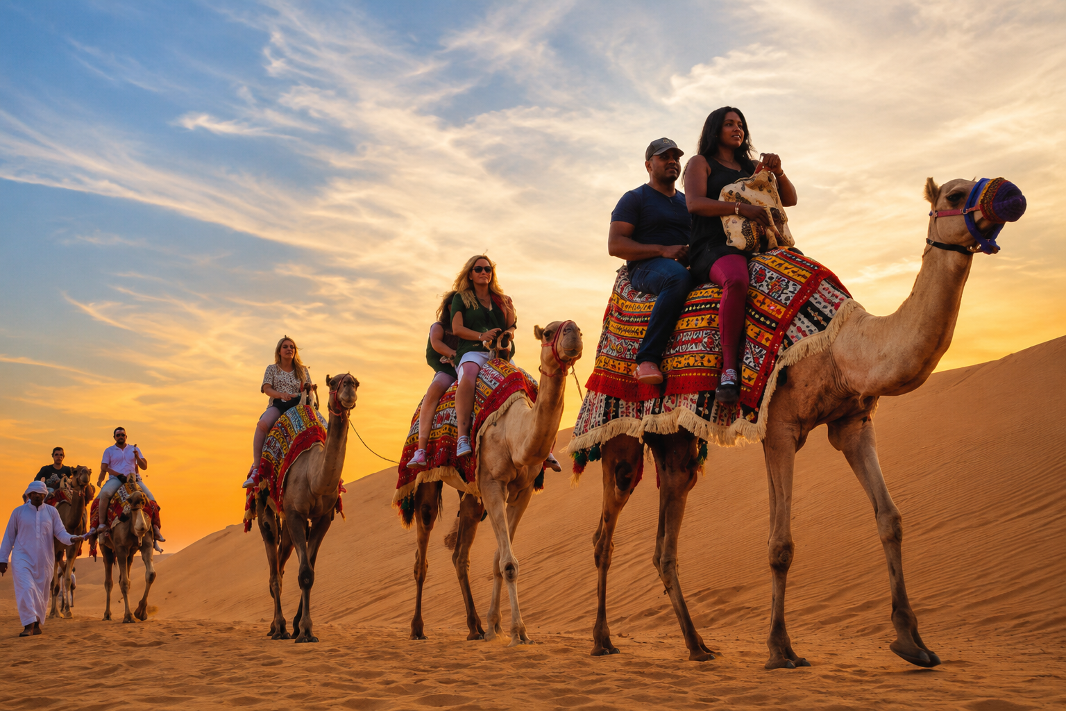 Premium Desert Safari Journey Through Red Dunes